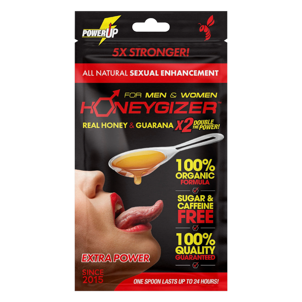 HONEYGIZER Male Sexual Enhancement- Real Honey & Guarana – The Performer