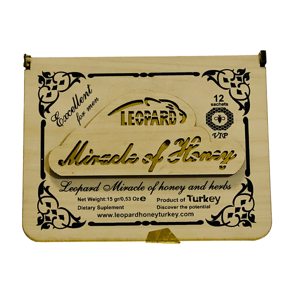 Leopard Miracle Royal Honey (12 Sachets - 15 G)