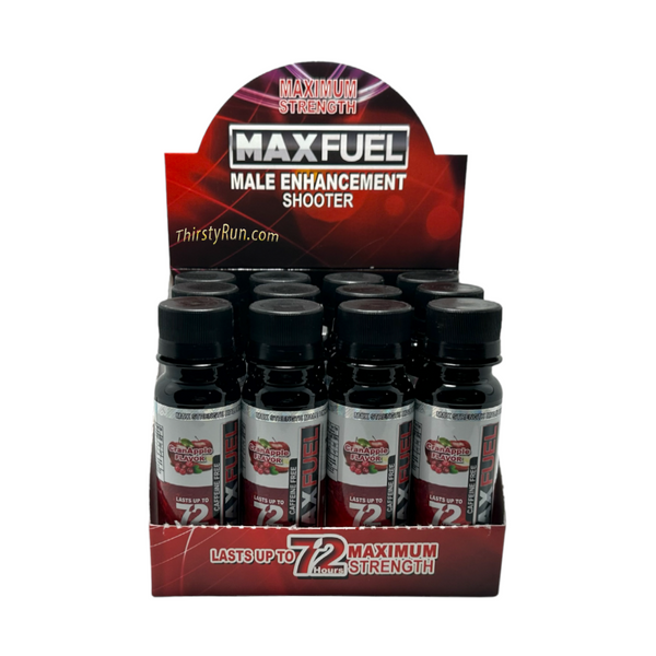 MaxFuel Male Enhancement Shooter - Cran Apple (12 ct. - 3 oz.)