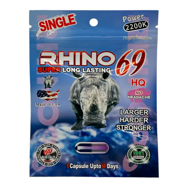 Rhino Power 2200K Single Pills (1 Capsule Each)