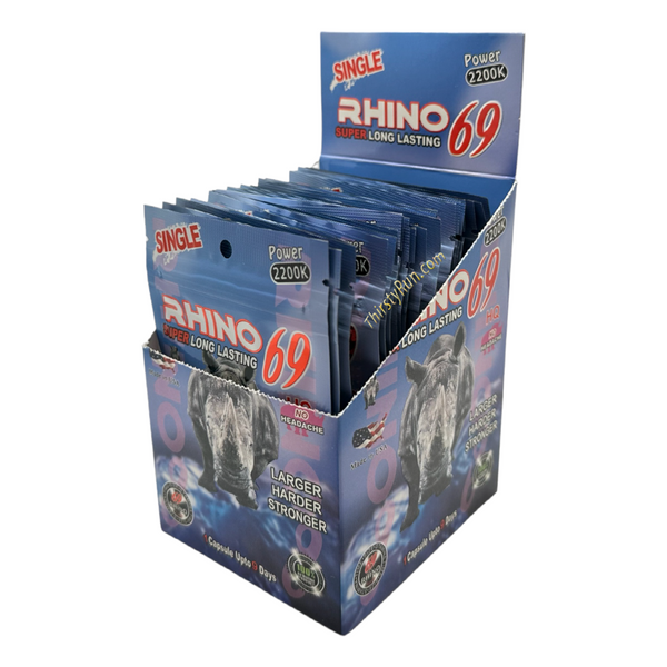 Rhino Power 2200K Single Pills (24 ct.)