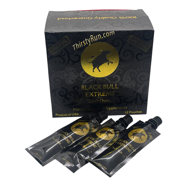 Black Bull Extreme Don't Quit Royal Honey - Made in USA (12 Pouches - 22 G)