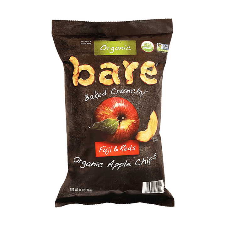 Bare Baked Crunchy Organic Apple Chips- Fuji &amp; Reds (14 OZ)
