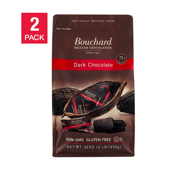 Bouchard Belgian Napolitains Premium Dark Chocolate 