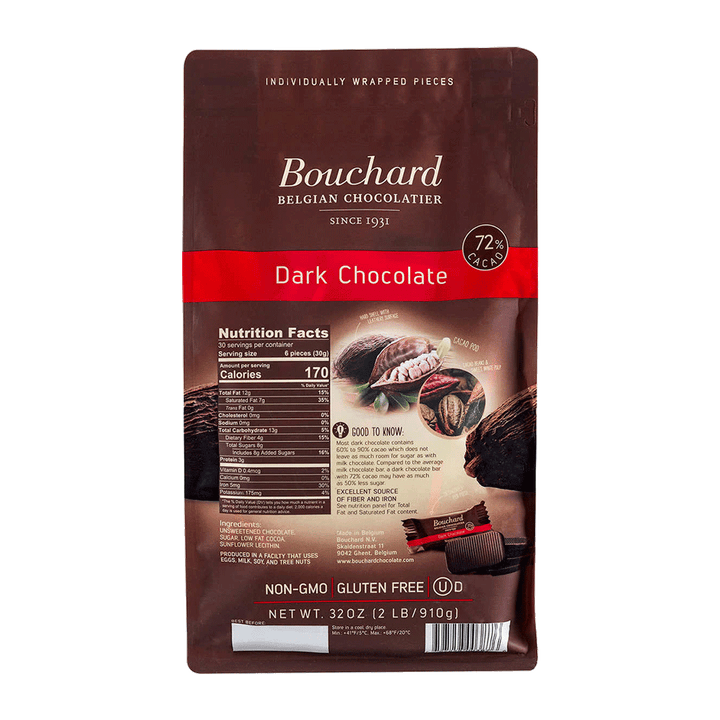 Bouchard Belgian Napolitains Premium Dark Chocolate
