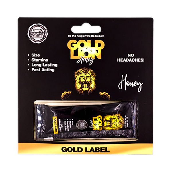 Gold Lion Honey (1 Sachet - 15 Grams Each)
