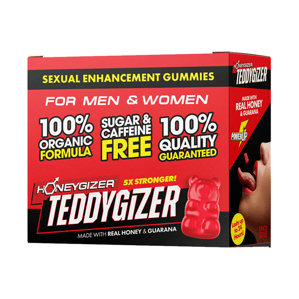 TEDDYGIZER Male Sexual Enhancement Gummy- Real Honey & Guarana (24 ct.)