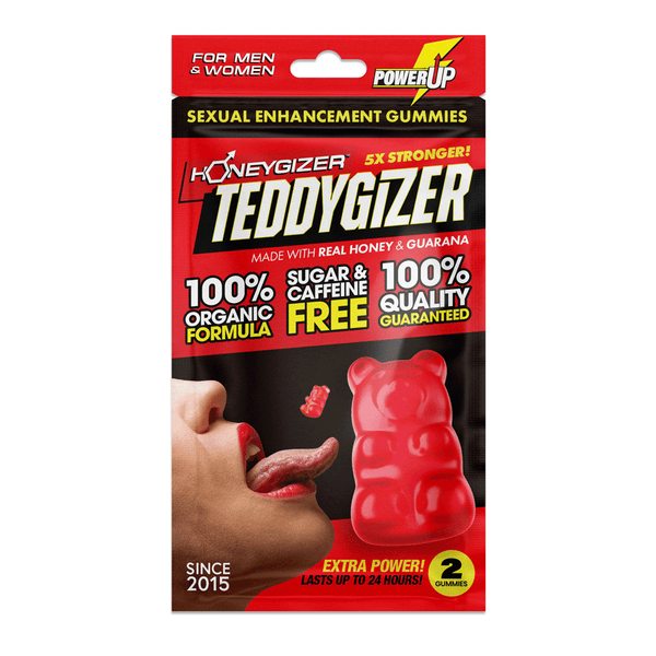 TEDDYGIZER Male Sexual Enhancement Gummy- Real Honey & Guarana (1 ct.)