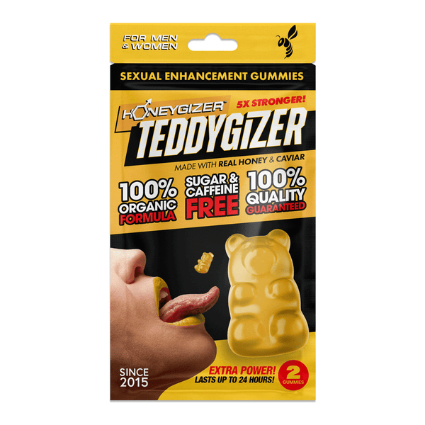 TEDDYGIZER Male Sexual Enhancement Gummy - Real Honey With Caviar & Fish Oils (1 ct.)