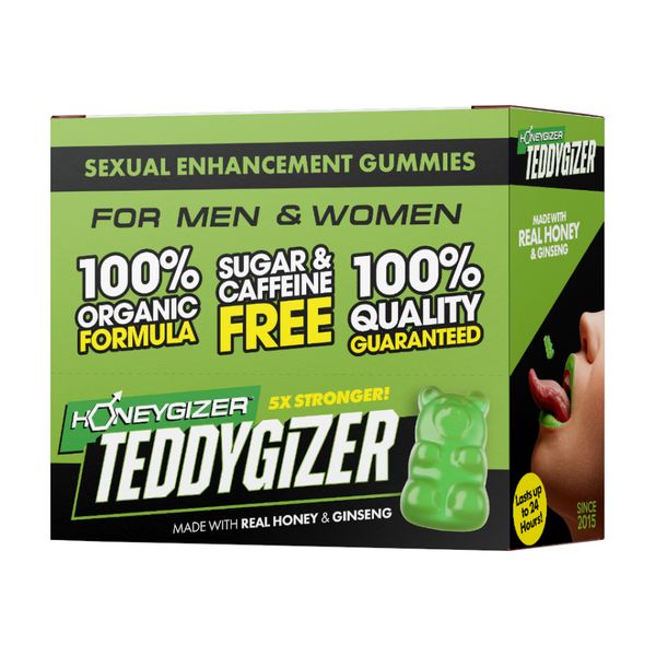 TEDDYGIZER Male Sexual Enhancement Gummy - Real Honey & Ginseng (24 ct.)