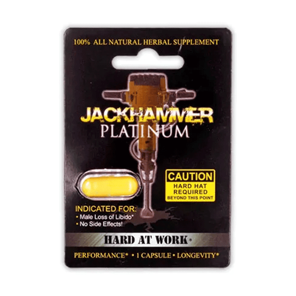 JACKHAMMER Platinum Pills (1 Capsule)