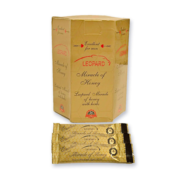Leopard Miracle Royal Honey (24 Sachets - 15 G)