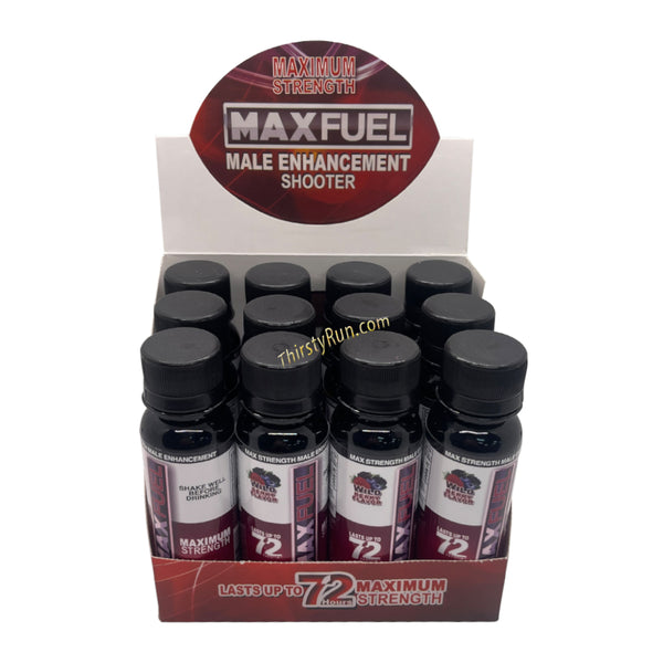 MaxFuel Male Enhancement Shooter - Wildberry (12 ct. - 3 oz.)