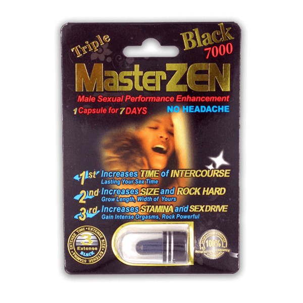 MasterZen Black 7000 Pill (1 Capsule)