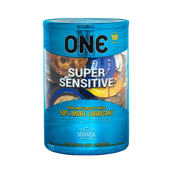 ONE Super Sensitive Condoms (100 ct.)