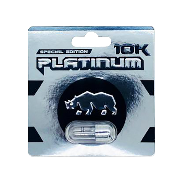 Rhino Platinum 10K Pill (1 Capsule Each)