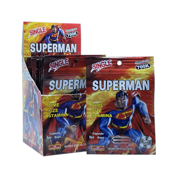 Superman Titanium 700K Pill (24 ct.)
