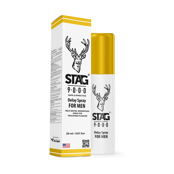 Stag 9000 Delay Spray for Men (20 ml/0.67 fl oz.)