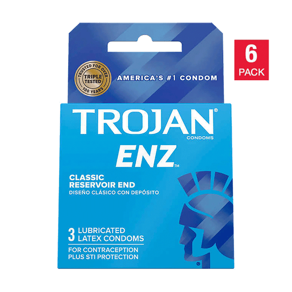 Trojan-Enz Lubricated Latex Condoms (18 ct.)
