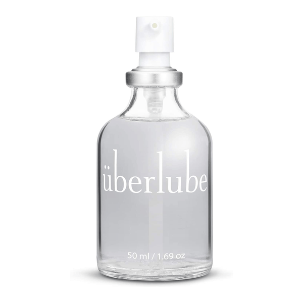 Überlube Silicone Lubricant - Unscented Sex Lube for Couples (1.86 FL)