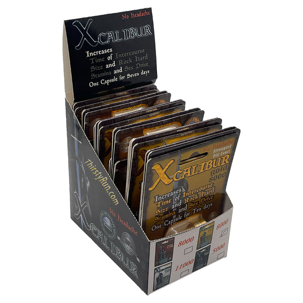 Xcalibur Gold 8000 Pill (24 ct.)